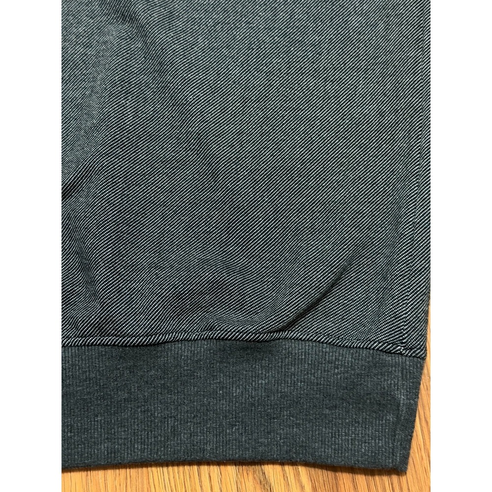What Crewneck Sweatshirt Mens 3XL Thankful Embroidered Elbow Patch Heavyweight - Picture 6 of 13